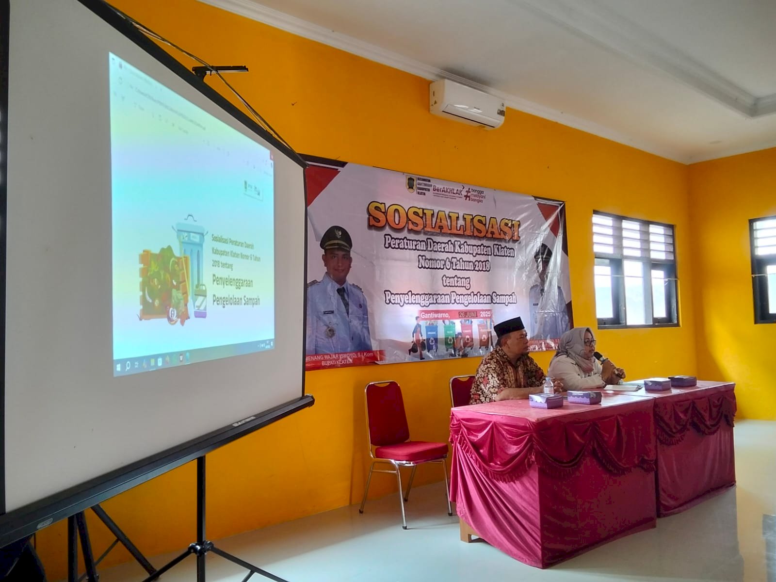 Wujudkan Lingkungan Bersih, DPRD Klaten Sosialisasikan Perda Sampah