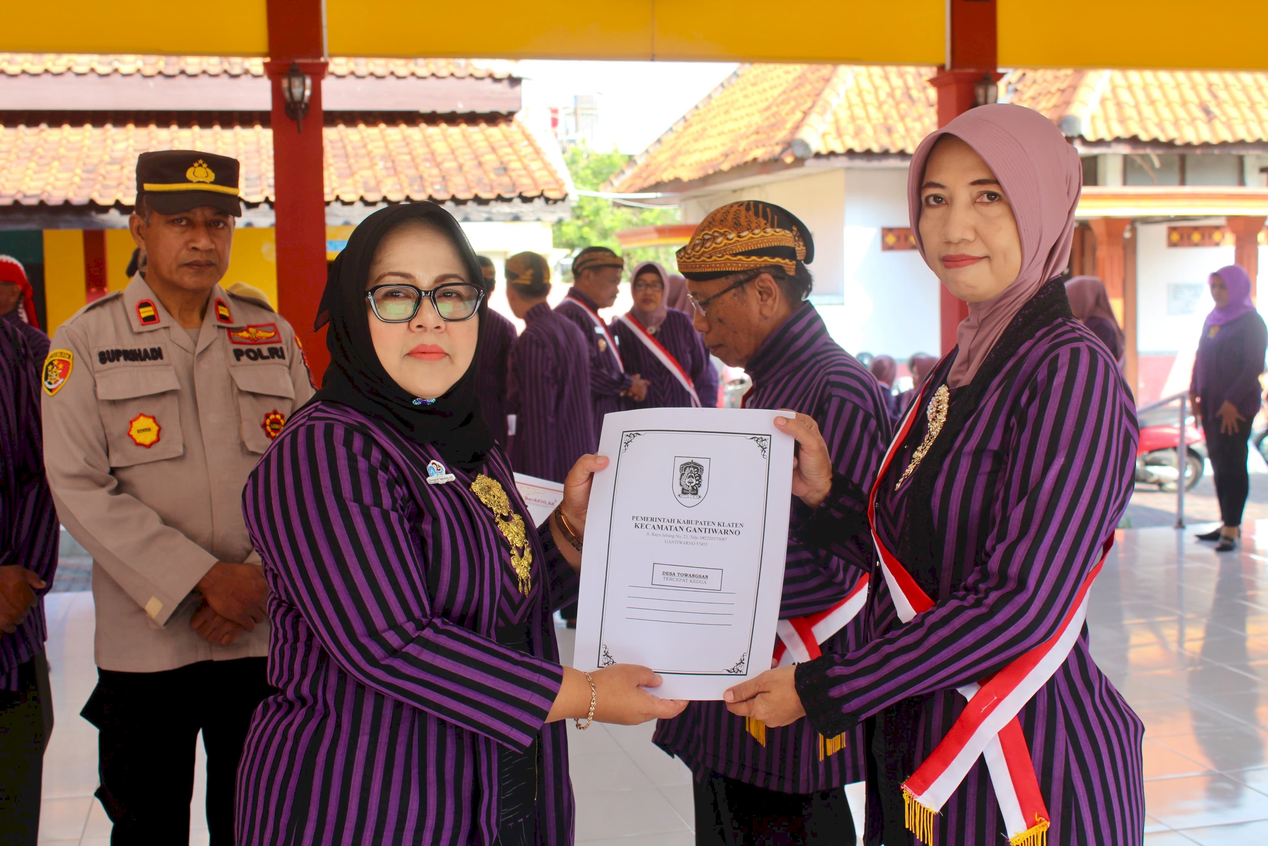Semangat Hangesti Tejaning Jati, Gantiwarno Peringati Hari Jadi Klaten ke-221 dengan Khidmat