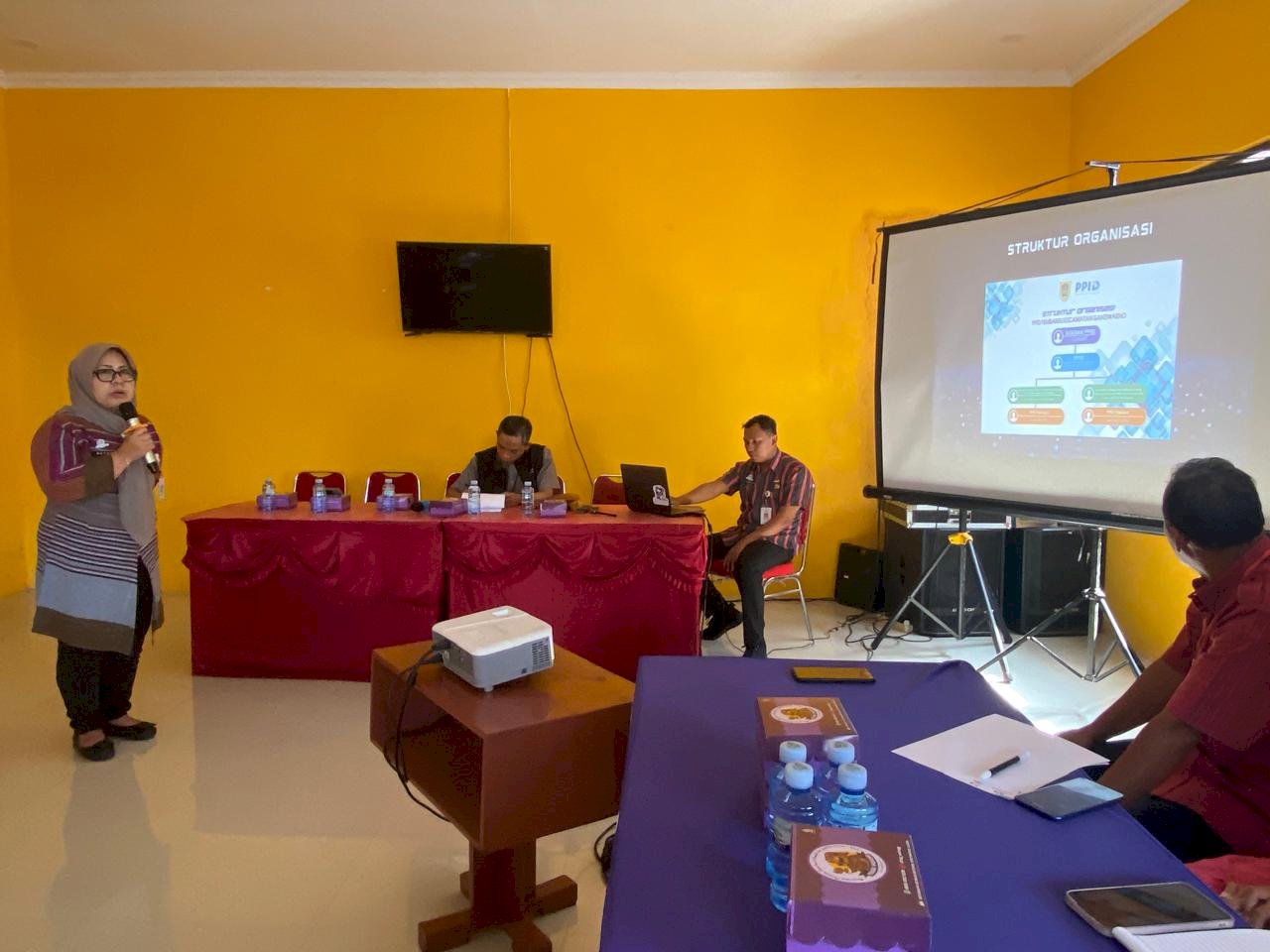 Visitasi KIP Diskominfo Klaten, Kecamatan Gantiwarno Tetap Konsisten