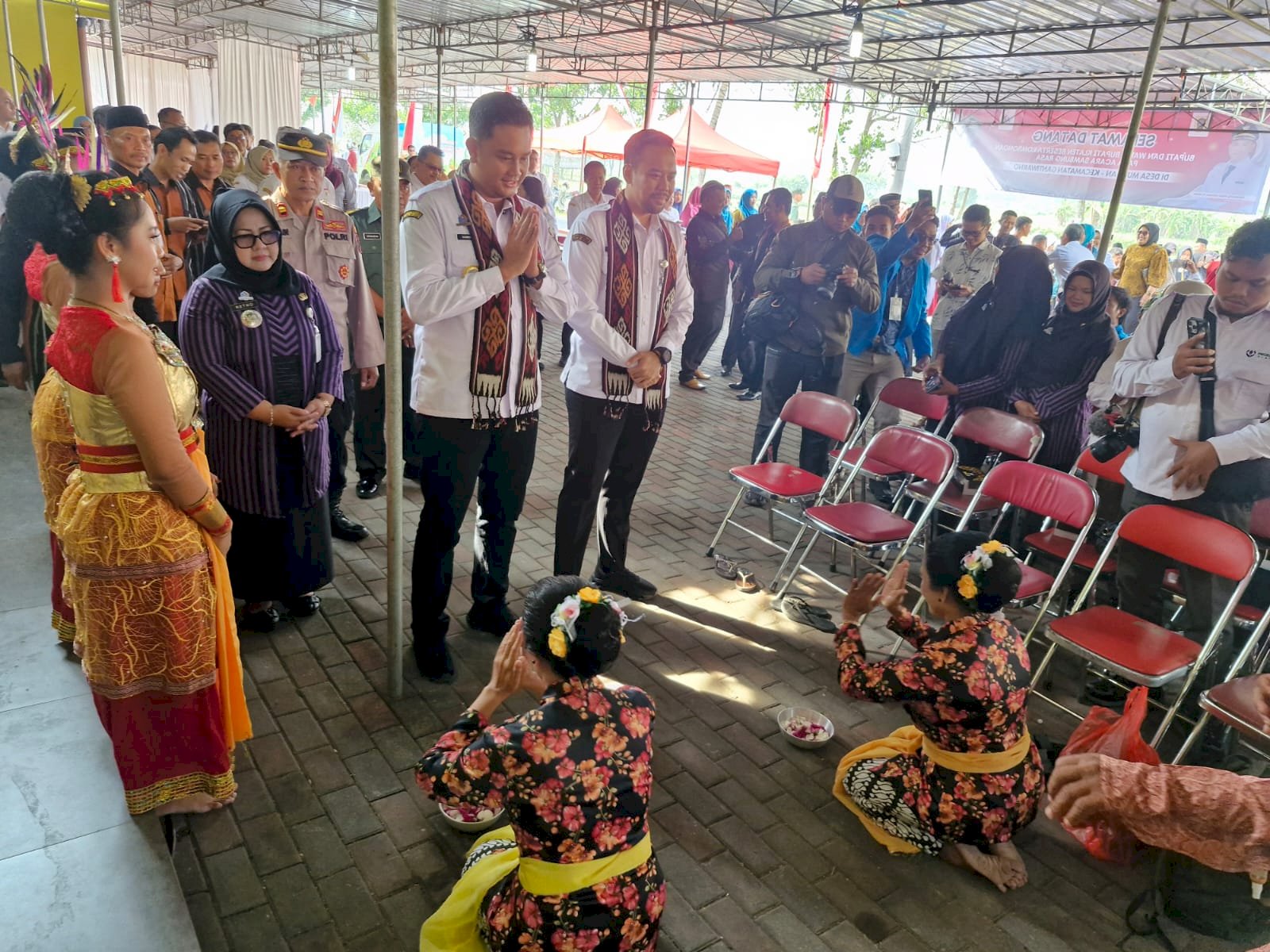 Bupati dan Wakil Bupati Klaten Turun ke Desa Mutihan, Warga Beri Sambutan Hangat