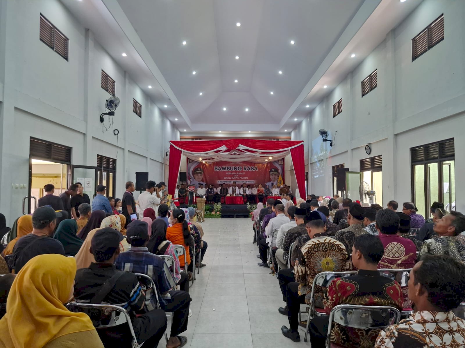 Bupati dan Wakil Bupati Klaten Turun ke Desa Mutihan, Warga Beri Sambutan Hangat