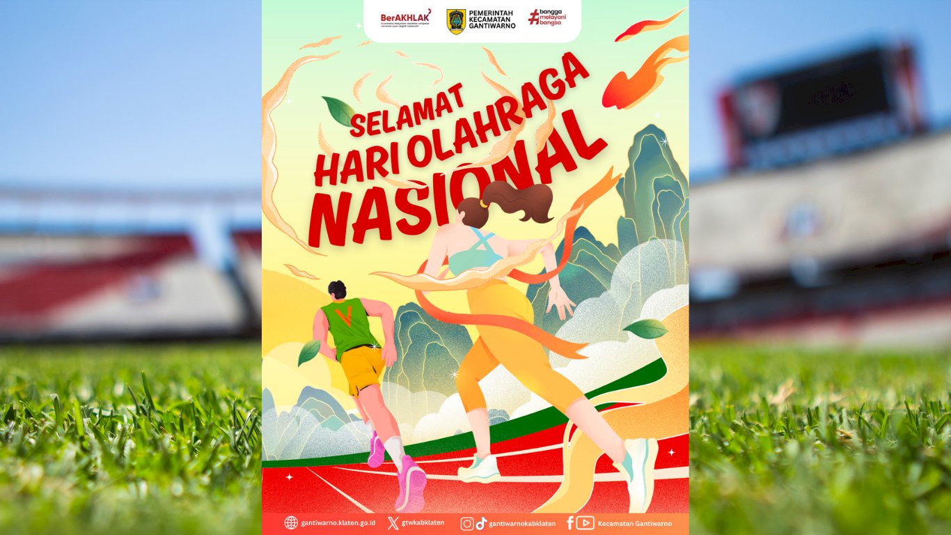 Selamat Hari Olahraga Nasional 2025