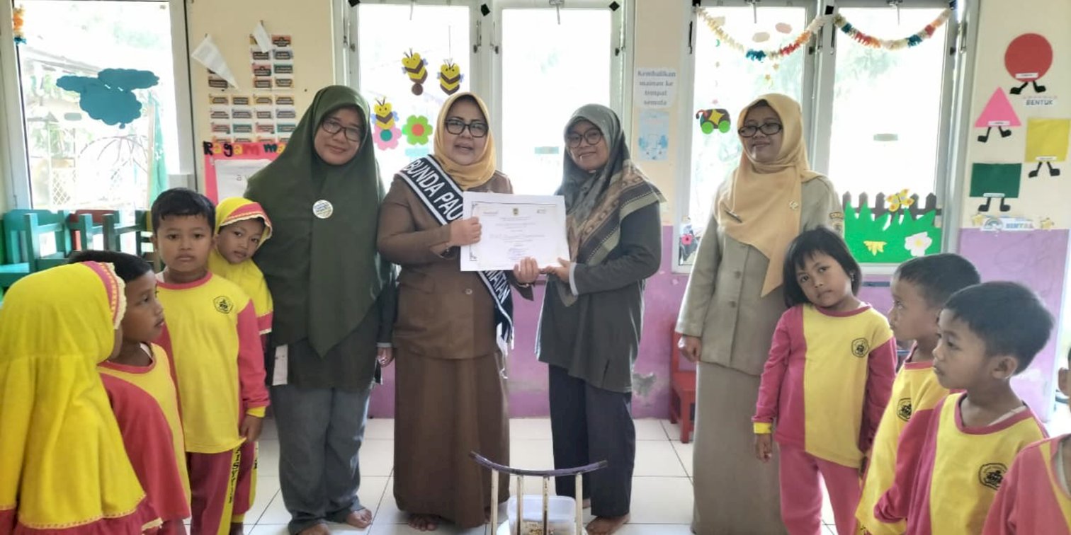 Pantau Gizi dan Kesehatan Anak, Bunda PAUD Gantiwarno Kunjungi PAUD Aisyiyah Terpadu & Posyandu Nusa Indah V