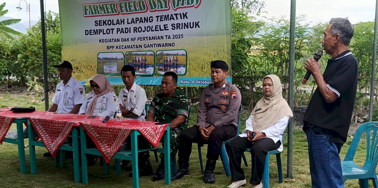 armer Field Day di Gantiwarno: Wujud Nyata Pendampingan Petani Menuju Pertanian Unggul