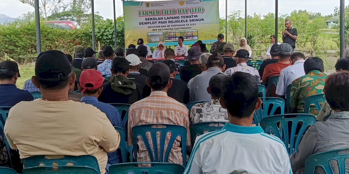 armer Field Day di Gantiwarno: Wujud Nyata Pendampingan Petani Menuju Pertanian Unggul