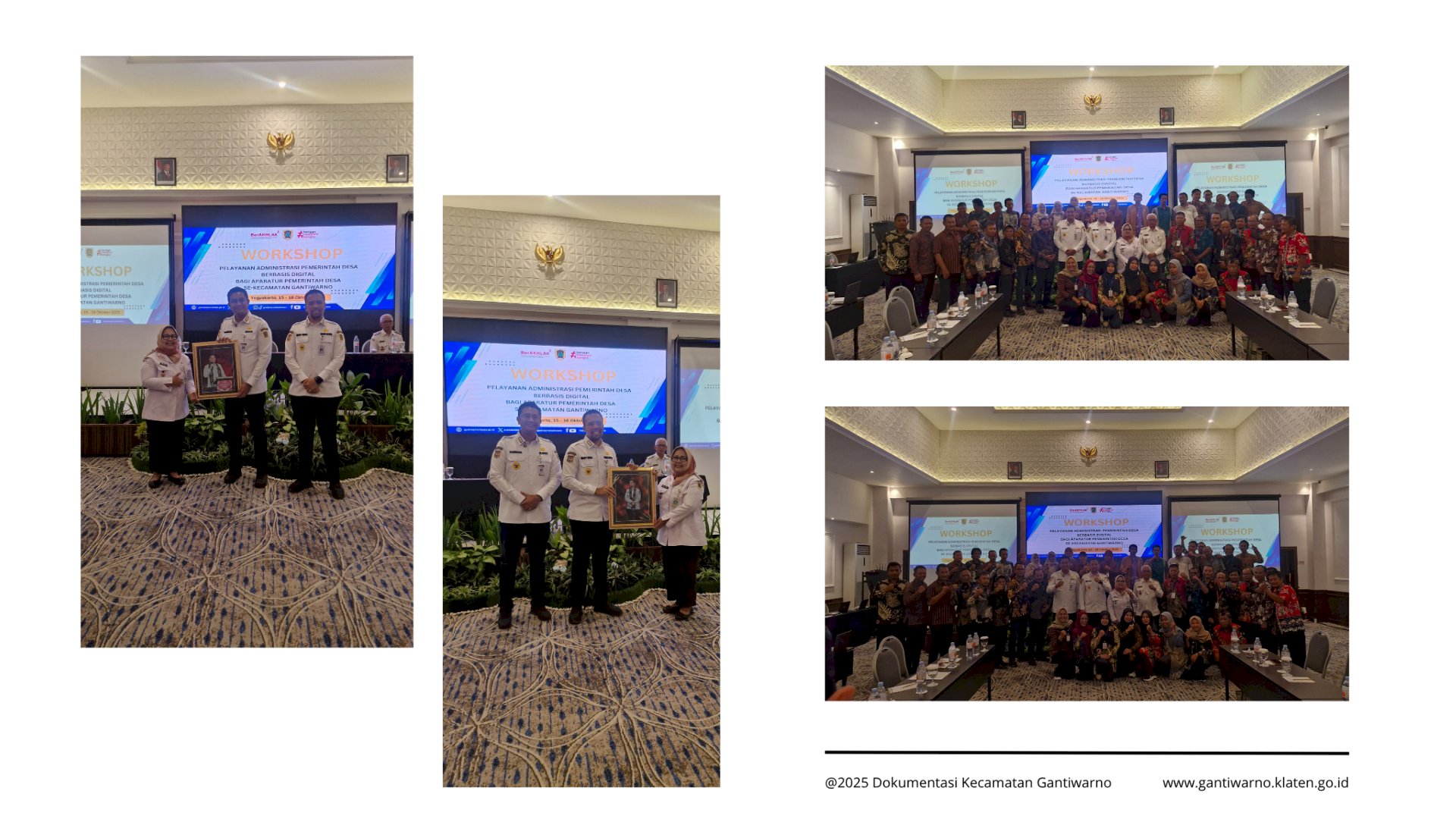 Menuju Kecamatan Berdaya ! Kecamatan Gantiwarno Gelar Workshop Administrasi Digital bagi Aparatur Desa