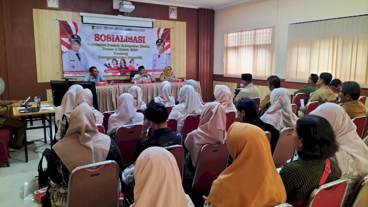 Wujudkan Masyarakat Sehat, Kecamatan Gantiwarno Sosialisasikan Perda No. 4 Tahun 2024 bersama DPRD