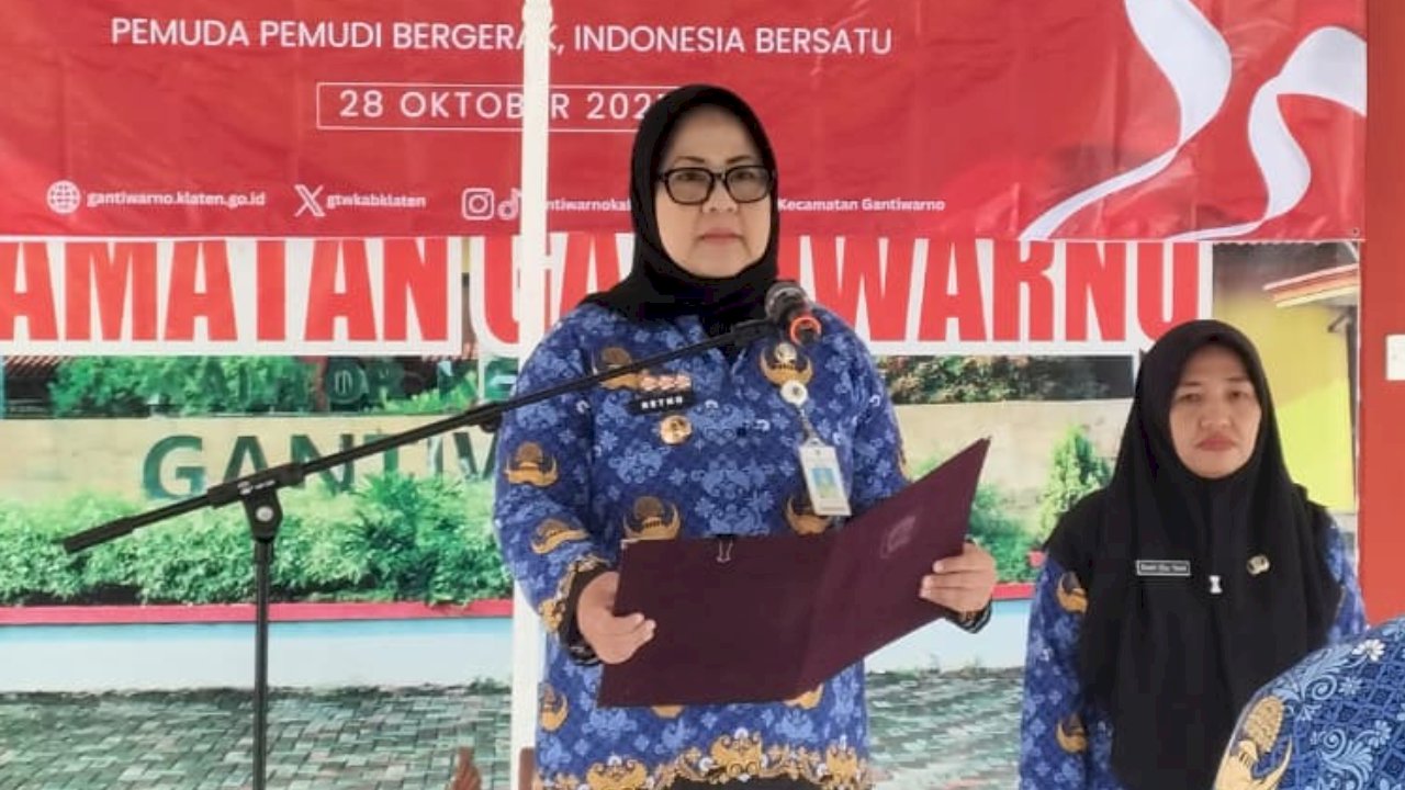 Kecamatan Gantiwarno Kobarkan Semangat Sumpah Pemuda ke-97