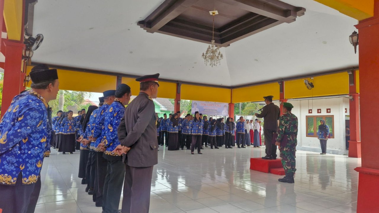 Kecamatan Gantiwarno Gelar Upacara Peringatan Hari Pahlawan Tahun 2025 dengan Khidmat