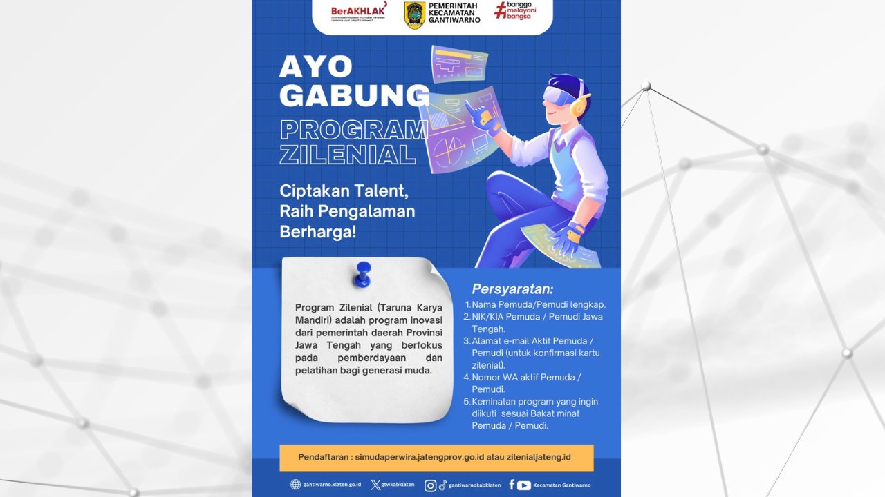  “Generasi Muda Hebat Dimulai dari Sini – Ayo Gabung Zilenial!”