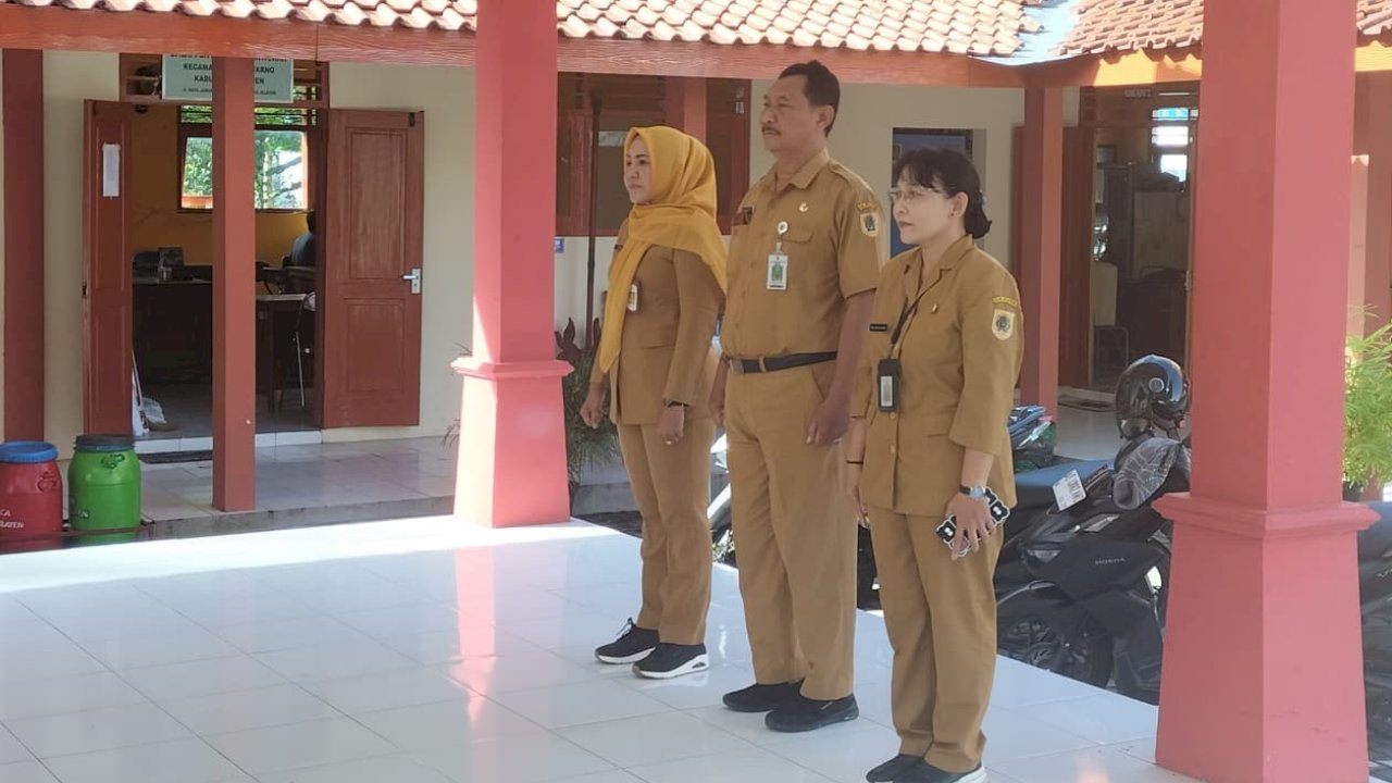 Camat Gantiwarno Pimpin Apel: Tegaskan Kewaspadaan Terhadap Bakteri Leptospirosis