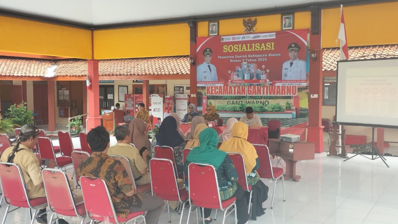 "Sosialisasi Perda Nomor 3 Tahun 2025 Tentang RPJMD Tahun 2025 - 2029 : Pembahasan 10 Program Prioritas Bupati dan Wakil Bupati Klaten."