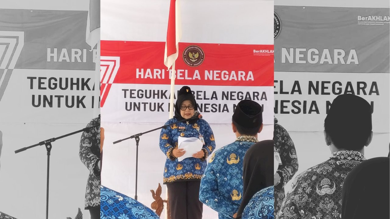 Semangat Bela Negara Berkobar, Kecamatan Gantiwarno Gelar Upacara Peringatan Hari Bela Negara