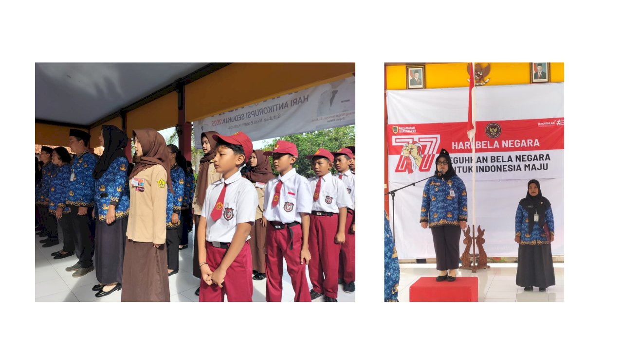 Semangat Bela Negara Berkobar, Kecamatan Gantiwarno Gelar Upacara Peringatan Hari Bela Negara