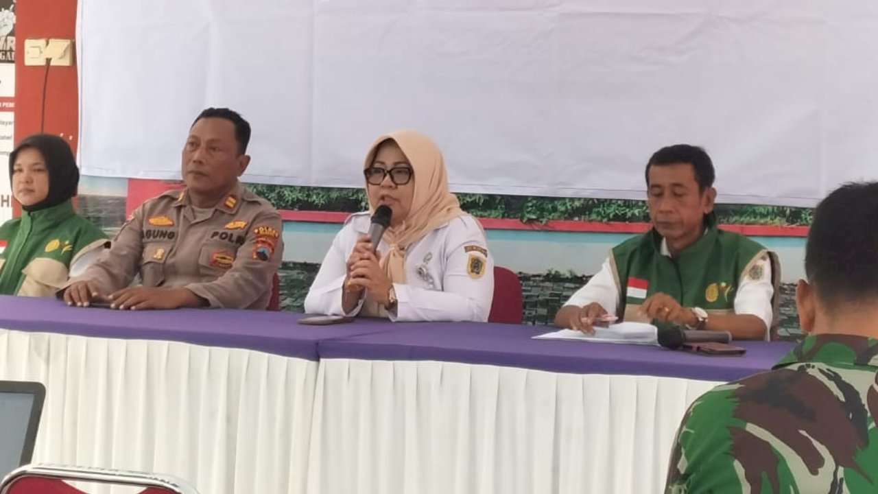 Panen Raya Nasional Disiarkan Langsung, Camat Gantiwarno Buka Kegiatan di Pendopo Kecamatan