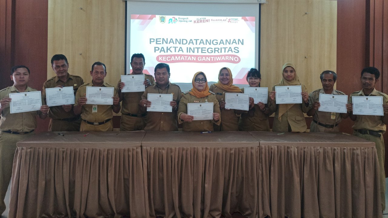 Penandatanganan Pakta Integritas dan Perjanjian Kinerja Tahun 2026