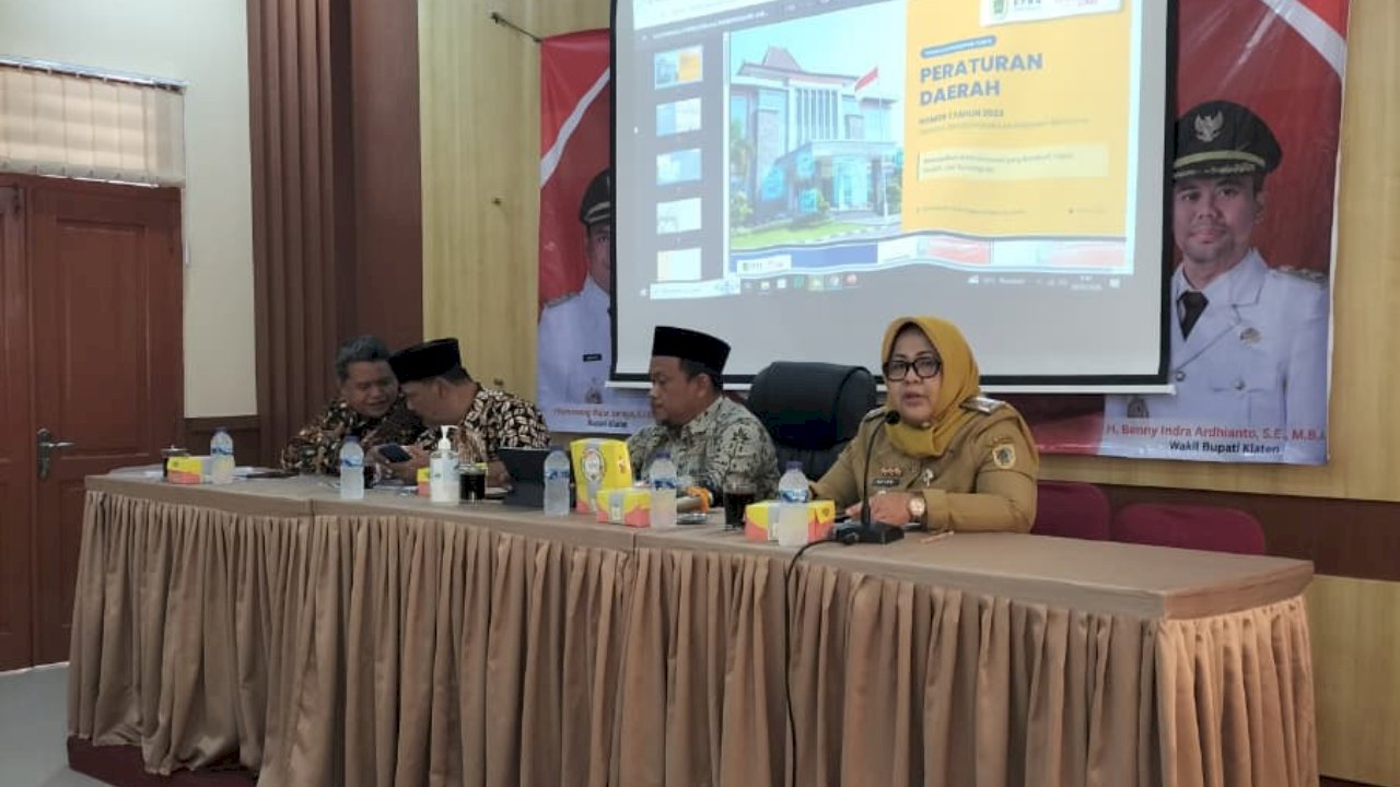 Kecamatan Gantiwarno Laksanakan Sosialisasi Perda Nomor 1 Tahun 2023 tentang Penyelenggaraan Perizinan Berusaha