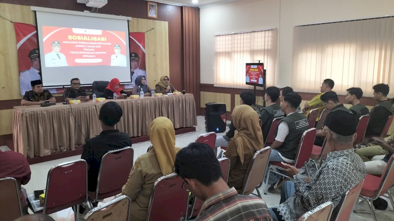 Anggota DPRD Klaten Sosialisasikan Perda Nomor 1 Tahun 2023 tentang Penyelenggaraan Perizinan Berusaha