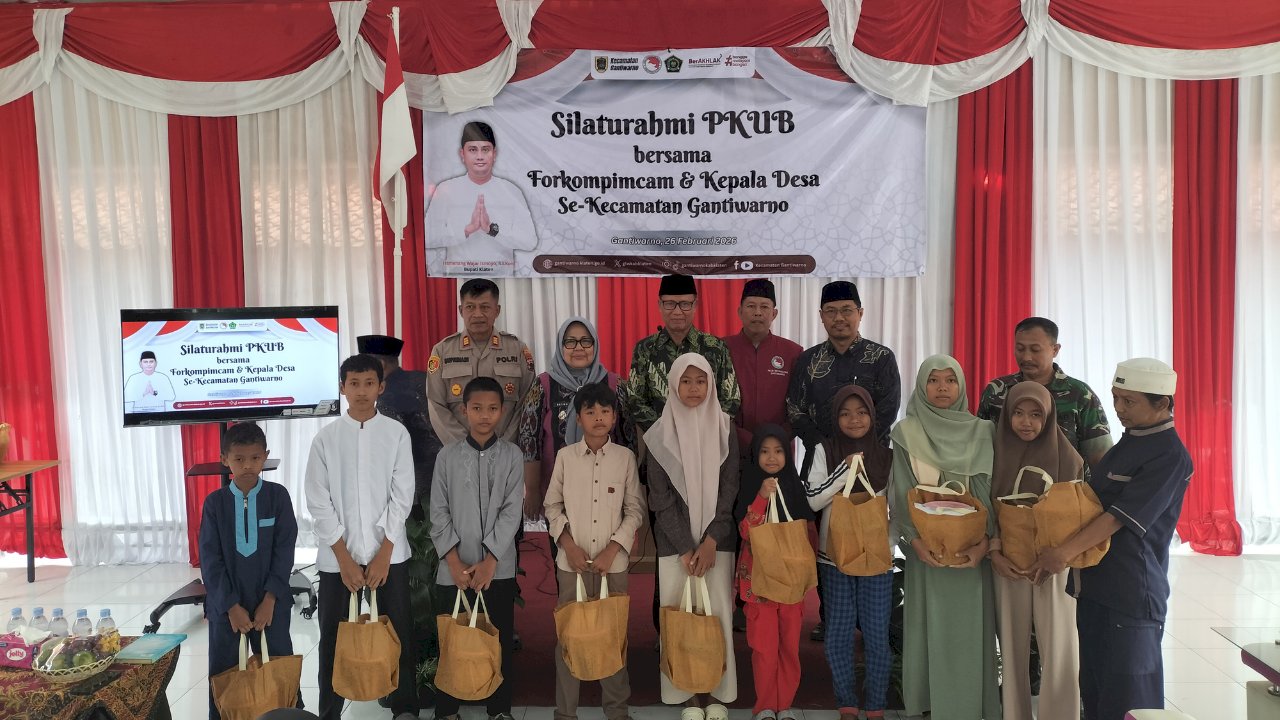 Silaturahmi PKUB Bersama Forkompimcam dan Kepala Desa, Perkuat Kerukunan Umat di Gantiwarno