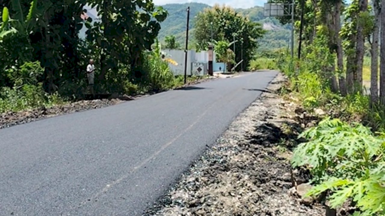 Camat Gantiwarno Tinjau Pasca Pengaspalan Jalan Jogoprayan–Karangturi