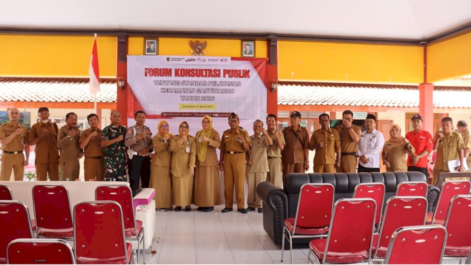 Kecamatan Gantiwarno Gelar Forum Konsultasi Publik Bahas Standar Pelayanan
