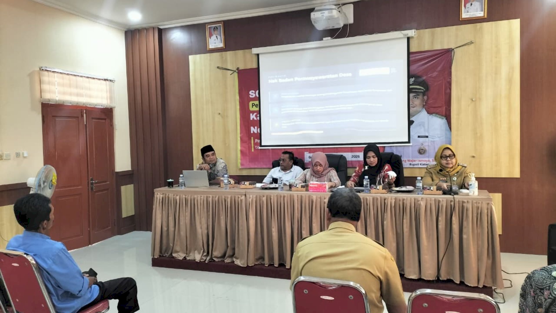 Menuju Pembentukan BPD 2026, Kecamatan Gantiwarno Gelar Sosialisasi Regulasi Terbaru