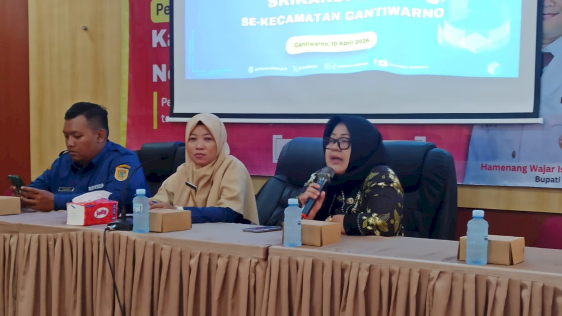 Gantiwarno Jadi Pelopor di Jawa Tengah, Bimtek Aplikasi SRIKANDI Desa Digelar