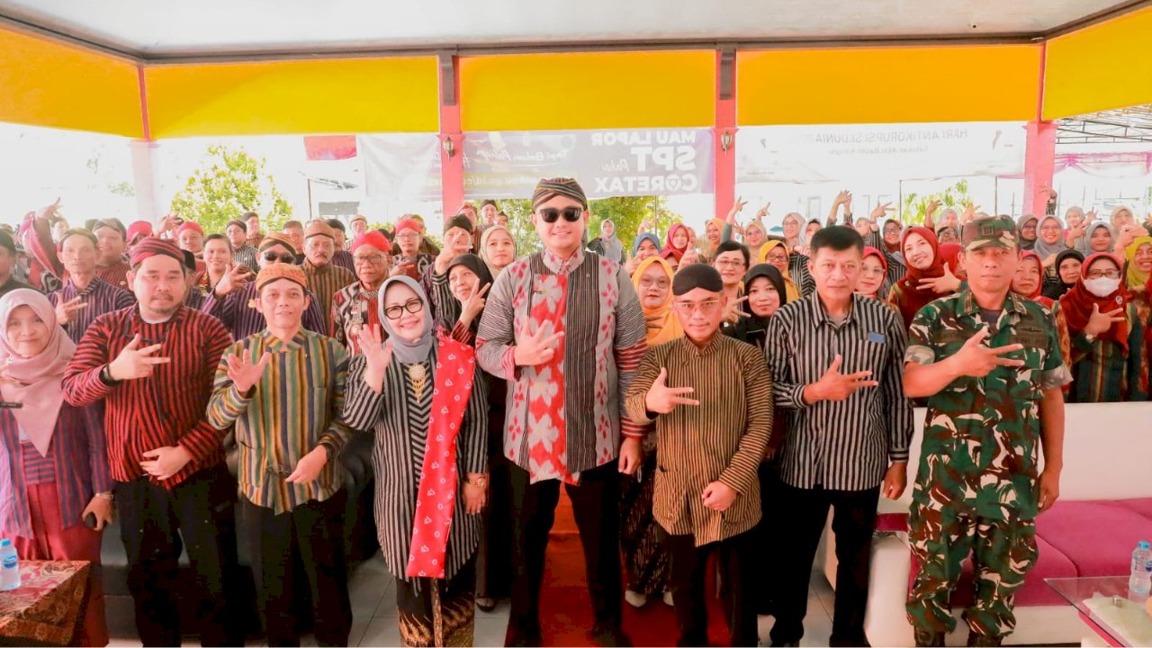 Gantiwarno Launching “SRIKANDI Masuk Desa”, Pertama di Klaten dan Jawa Tengah