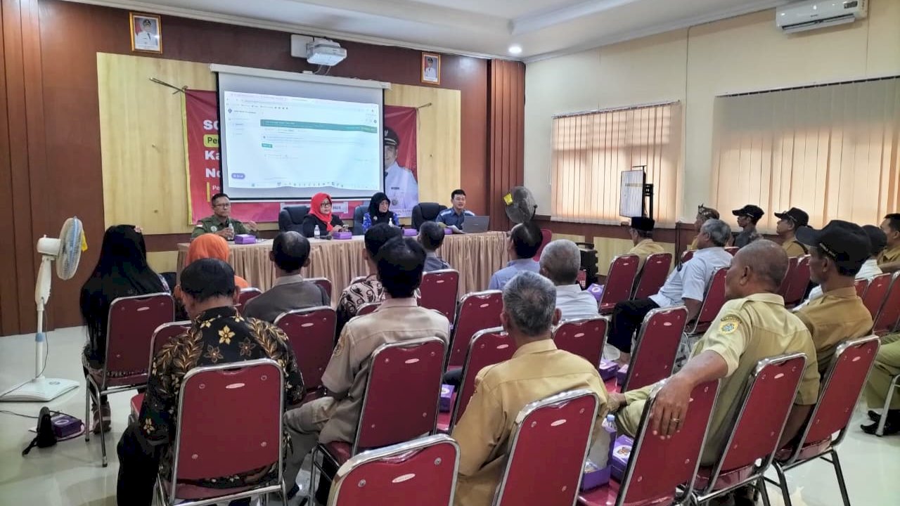 RAT Koperasi Merah Putih Digelar, Camat Gantiwarno Pimpin Langsung