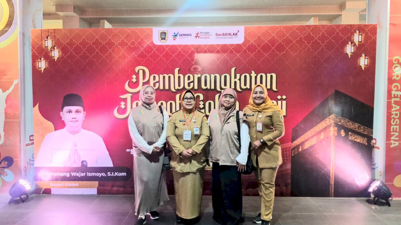 Camat Gantiwarno Lepas Calon Jamaah Haji 2026 di Pendopo Kecamatan