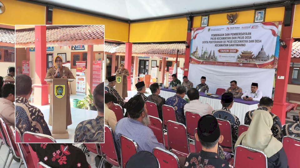 Perkuat Sinergi Menjaga Kerukunan, Kecamatan Gantiwarno Gelar Pembinaan dan Pemberdayaan PKUB