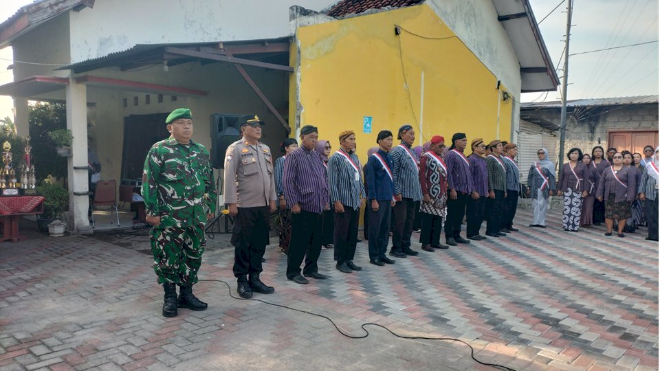 Kecamatan Gantiwarno Gelar Upacara Peringatan Hari Jadi ke-222 Kabupaten Klaten