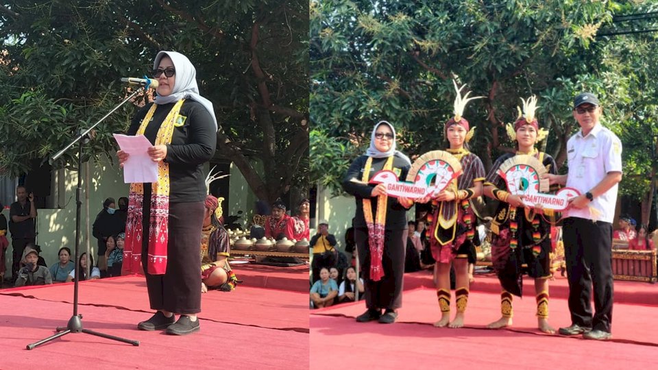 Jathilan Gaul Semarakkan Gantiwarno Menari, 500 Penari Tampil Kolosal dan 500 Porsi Soto Dibagikan