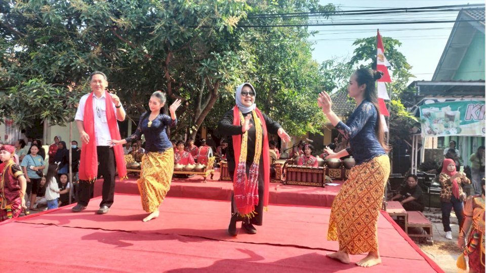 Jathilan Gaul Semarakkan Gantiwarno Menari, 500 Penari Tampil Kolosal dan 500 Porsi Soto Dibagikan