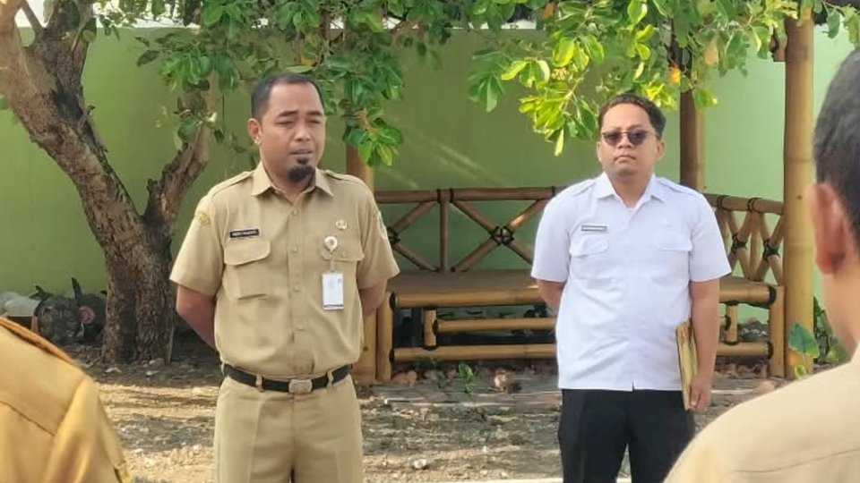Apel Pagi Kecamatan Gantiwarno, Camat Dorong Pejabat Struktural Bergantian Menjadi Pembina Apel