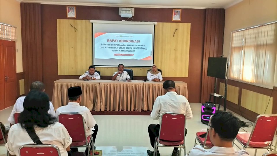 Jaga Kondusivitas Wilayah, Kecamatan Gantiwarno Tingkatkan Koordinasi Keamanan dan Ketertiban