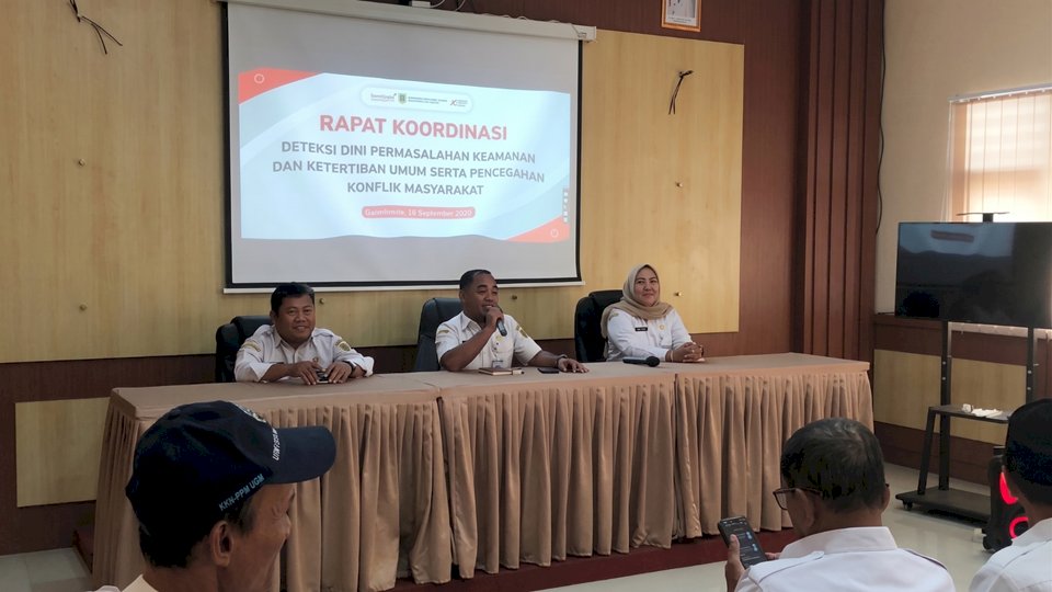 Jaga Kondusivitas Wilayah, Kecamatan Gantiwarno Tingkatkan Koordinasi Keamanan dan Ketertiban
